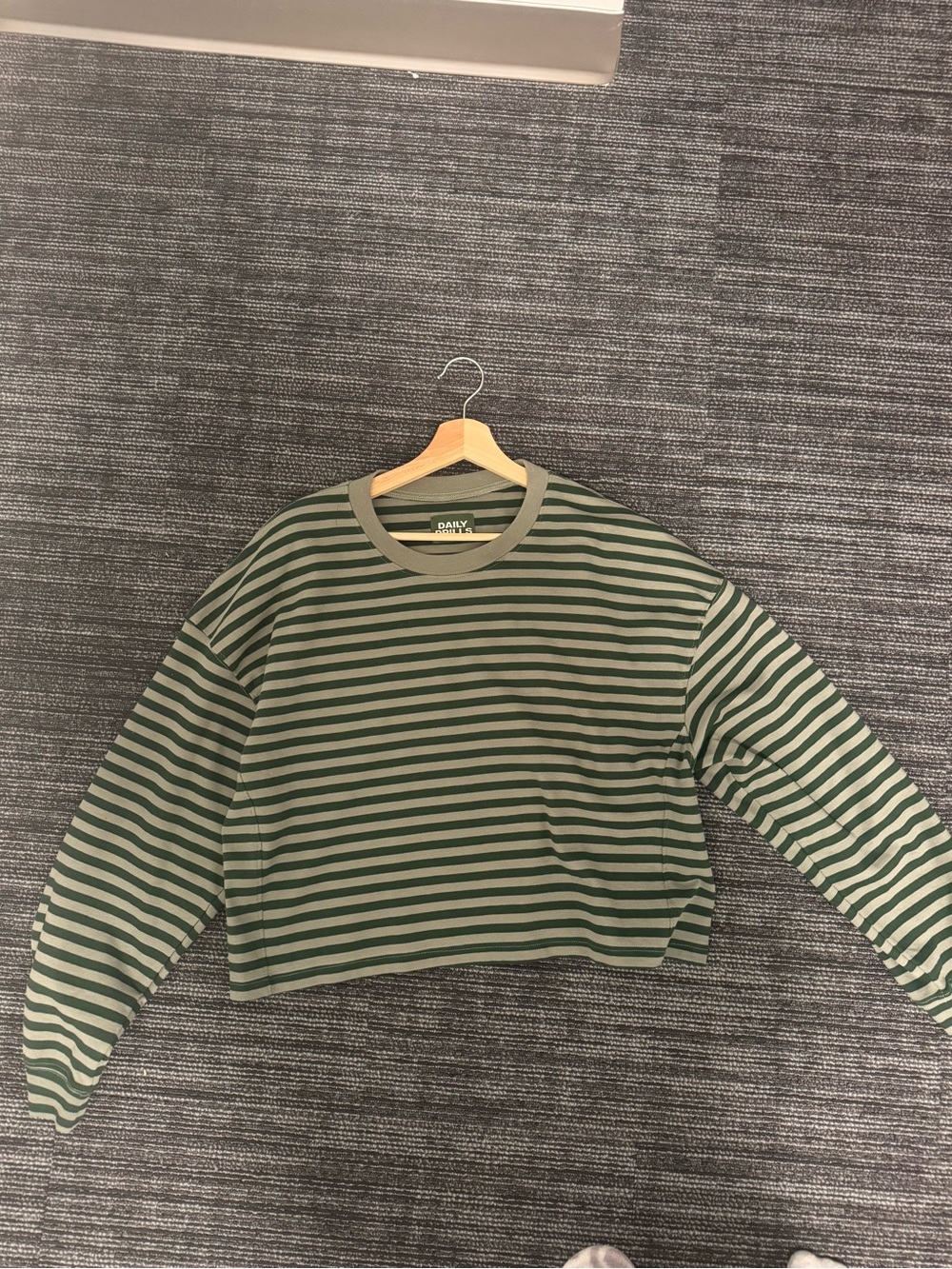 Daily Drills Forest Green + DD Green Striped Set